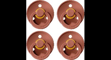 BIBS Fopspeen - Maat 2 (6-18 maanden) - 4 stuks - Woodchuck