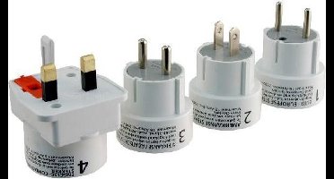 Wereldstekker 4-delige Set