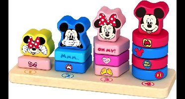 Disney Houten Tel- en Stapelspel TY010