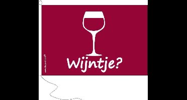 Borrelvlag Wijntje? 30x45cm