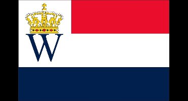 Vlaggenclub Koninkrijk der Nederlanden vlag - Oude kleuren - 50x75cm