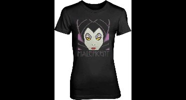 Disney Maleficent Dames Tshirt -S- Zwart