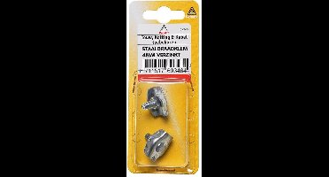 Deltafix staaldraadklem simplex verzinkt 4 mm 2 st.
