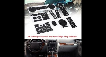 Interieur beschadigde knoppen reparatie vervanging beschadigd Geschikt Voor Vw Touareg Navigatie MFD MFD2
