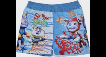 Paw Patrol zwembroek Scuba Pups - blauw - maat 110 / 5 jaar