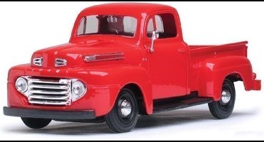Maisto FORD F-1 PICK UP 1948 rood schaalmodel 1:24