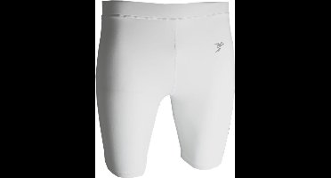 Precision Training Korte Thermobroek Heren Polyester Wit Mt Xl
