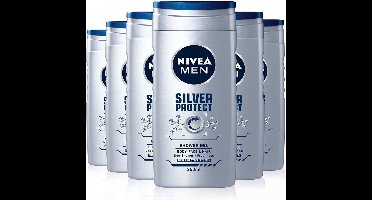Nivea Douchegel Men – Silver Protect - Voordeelverpakking 6 x 250 ml
