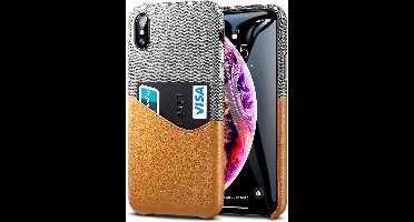 ESR Backcase Hoesje Metro Series iPhone XS Max - Bruin