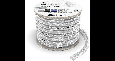OEHLBACH Luidsprekerkabel verzilverd 2 x 2,5 mm² minihaspel 20 meter
