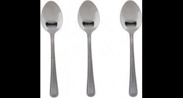 Tom Lepel 3 Stuks 19,5 Cm Zilver