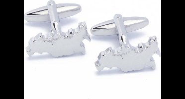 Manchetknopen - Rusland Kaart Outline