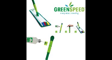 Greenspeed Sprenkler vlakmopsysteem (exclusief vlakmop)