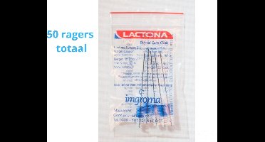 Lactona EasyDent Type C 6 - 11mm - Ragers - 10 gripzak x 5 stuks - Voordeelpakket