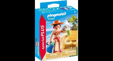 PLAYMOBIL Special Plus Vakantieganger met strandstoel - 70300