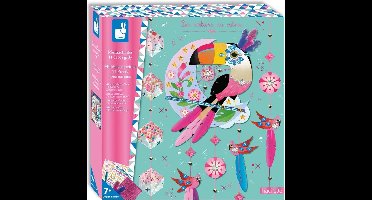 Janod Les Ateliers Du Calme - Decoraties Multi-Activiteit Set - Maak 11 Decoraties - Complete Knutselset - Geschikt Vanaf 7 Jaar