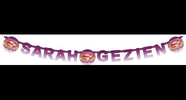 Haza Original Letterslinger "sarah Gezien" Paars