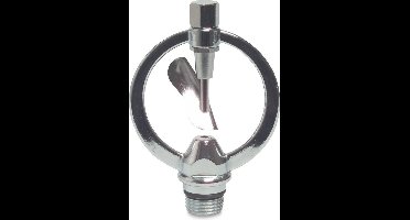 DESIGN: Rond sproeier / Cirkel sproeier voor in de tuin - type VYR-59 - staal