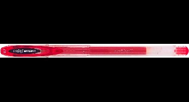 Uni-Ball Rode Gelpen - Signo UM-120 Gel Pen - Gel pen met snel drogende, licht- en water resistente inkt - 0.7mm schrijfbreedte