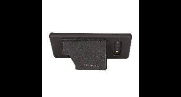 Zwart hoesje van Pierre Cardin - Backcover - Stijlvol - Leer - Galaxy S10 Plus - Luxe cover