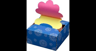 Stick'n Pop-up Z-Notes - Sticky Notes - Bloem - 76x76mm - Geel & Magenta - 200 Memoblaadjes