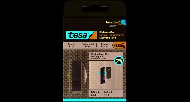 Tesa klevende strip voor behang en pleister