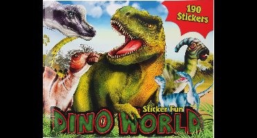 Depesche - Dino World Sticker Fun - stickerboek