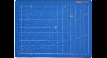 DESQ® Snijmat 22x30 cm | 5 laags | A4 | Zelfherstellend | Professionele kwaliteit