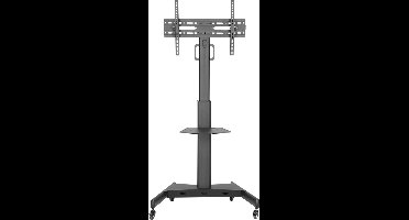 TV statief - tv standaard - tv voet - verrijdbaar - in hoogte verstelbaar tot 160 cm