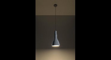 Sollux Lighting Hanglamp Empoli - 132x17x17cm - E27 - grijs - concreet