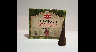 HEM Wierook kegels patchouli