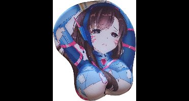 Gaming DVA - 3D Muismat - Antislip - Sexy Design - Muismat Polssteun - Gaming 27x22 cm