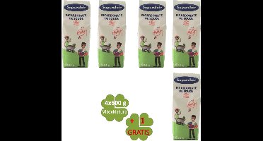 Superclair Bio Schoonmaakmiddelen - Multifunctioneel - Aktie Pakket - Biologisch Ecologisch - 4 x 600 g - Plus 1 Gratis Natrium Bicarbonaat Poeder