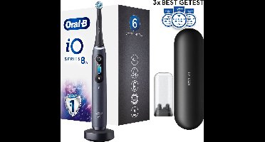 Oral-B iO 8n - Elektrische Tandenborstel - Zwart
