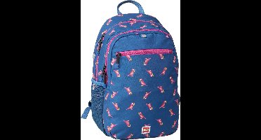 LEGO Small Extended Backpack, voor meisje, Marineblauw, Rugzak, maat: One size