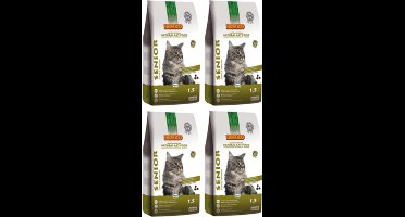4x Biofood Premium Senior Ageing - Kattenvoer - 1.5kg