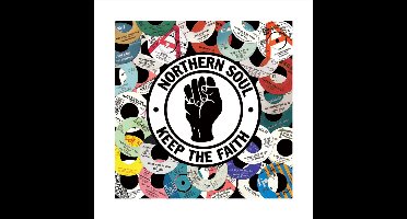 Northern Soul Labels Art Print 40x40cm | Poster