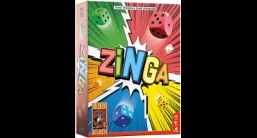 999 Games - Zinga Dobbelspel - Reactiespel - bevat spelregels in NL, DE, EN, ES, FR