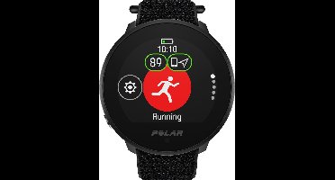 Polar Unite Fitnesshorloge en -tracker -  Zwart - Hook&Loop - M-L