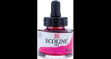 Talens Ecoline waterverf flacon van 30 ml, magenta 3 stuks
