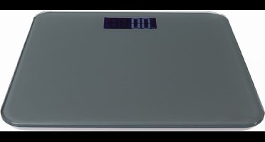 Perel Personenweegschaal, digitaal, max. 180 kg, omgekeerd lcd-scherm, automatische uitschakeling, grijs