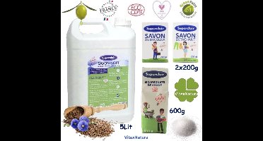 Bio huishoudschoonmaakmiddelen. Biologisch ecologisch. Zwarte huishoudzeep, Natrium bicarbonaat zeep