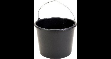 Gripline emmer zwart original 12 liter