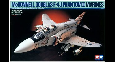 Tamiya Modelbouwpakket Militaire voertuigen - 60308 McDonnell Douglas F-4J Phantom II Marines Plastic - 1:32 - Modelbouw