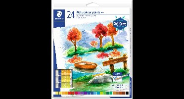 STAEDTLER Design Journey - karat aquarel verf - set 24 tubes 12 ml