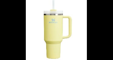 Stanley Quencher H2.0 Flowstate Tumbler 1.2L (Pomelo) - RVS - Lekvrije Thermosbeker met Rietje & Handvat – Geïsoleerd RVS – BPA-vrij - Drinkfles Waterfles