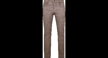 Mac Broek Arne Melange Bruin - Maat W 29 - L 30 - Heren - Five-pocket broek