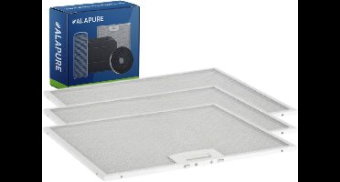 3x Metaalfilter voor Neff 432785 / 00432785 310x500x7mm