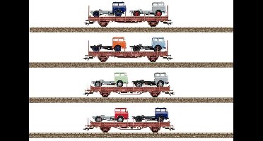 TRIX H0 T24190 Goederenwagen DC