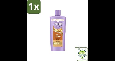 1 x Andrélon – Shampoo – Oil & Care – 685 ml - Haar Verzorging - Pluisvoorkomen - Arganolie Shampoo - Sheaboter - Droog Haar
